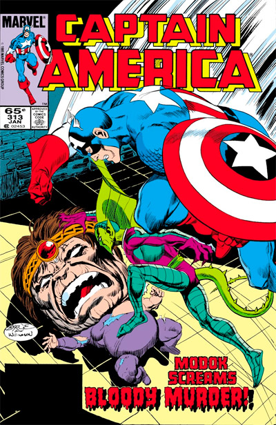 Captain America #313
