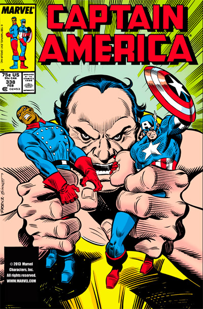 Captain America #338