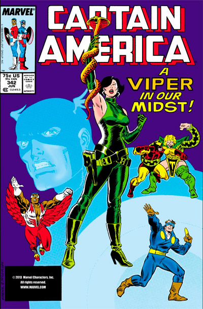 Captain America #342
