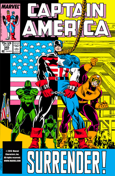 Captain America #345