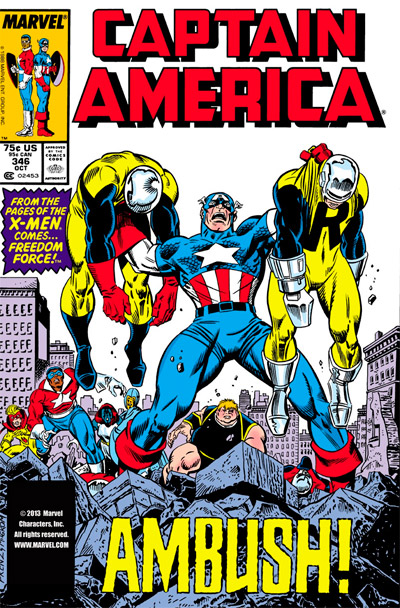 Captain America #346