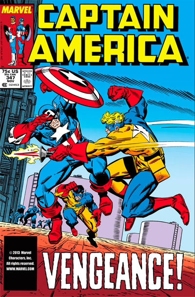Captain America #347