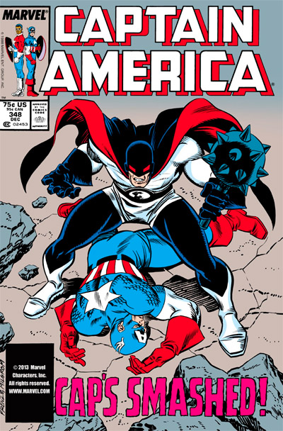 Captain America #348