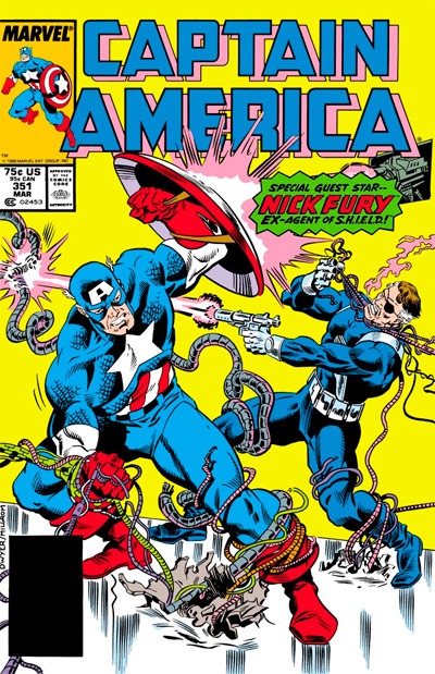 Captain America #351