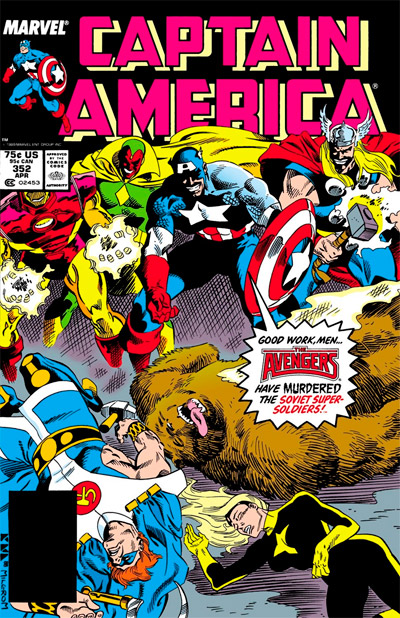 Captain America #352