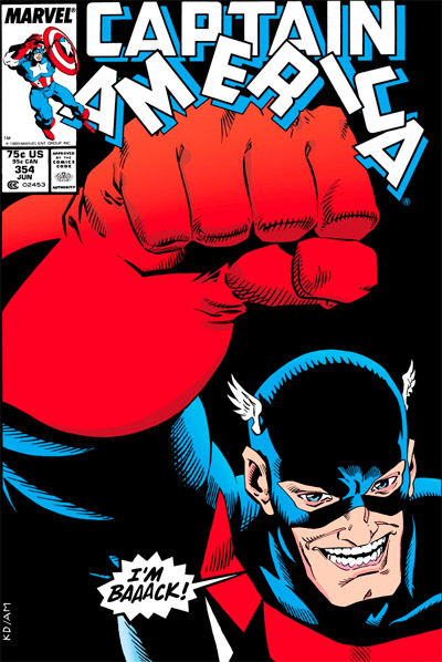 Captain America #354