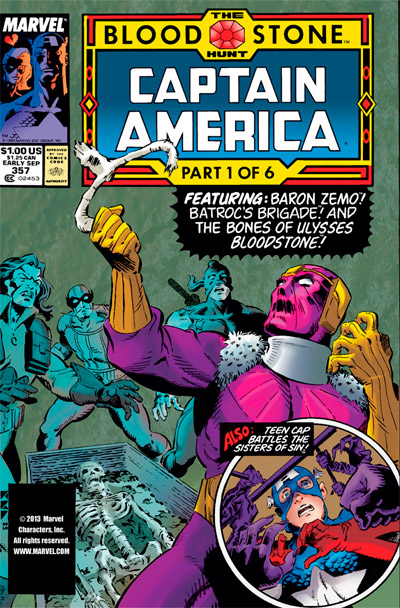 Captain America #357