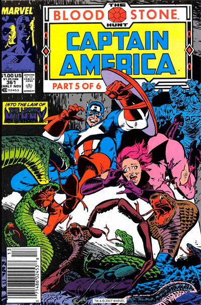Captain America #361