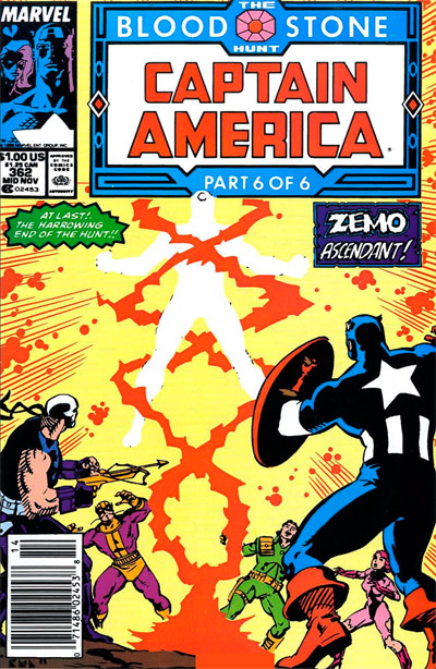 Captain America #362