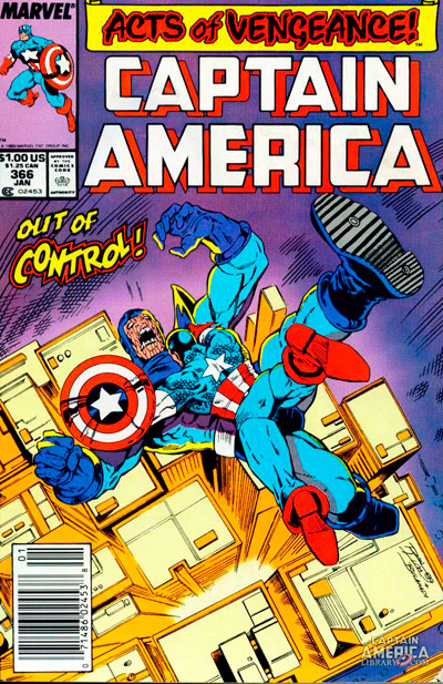 Captain America #366
