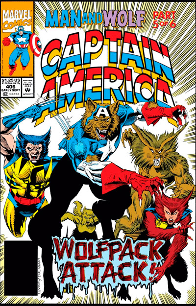 Captain America #406