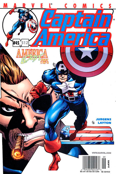 Captain America #45