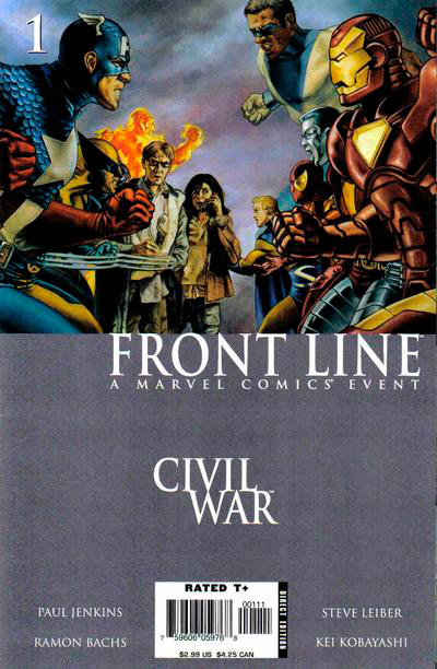 Civil War: Front Line #1 cover