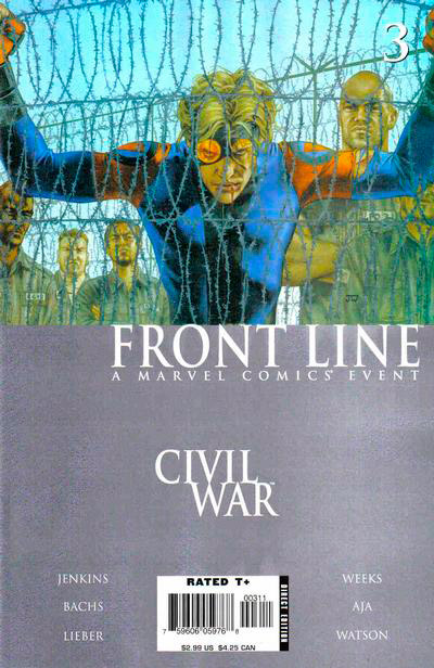 Civil War: Front Line #3 cover