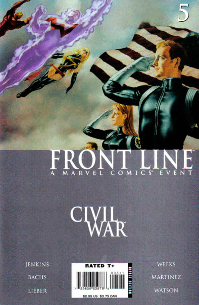 Civil War: Front Line #5 cover