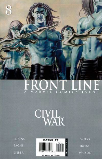 Civil War: Front Line #8 cover