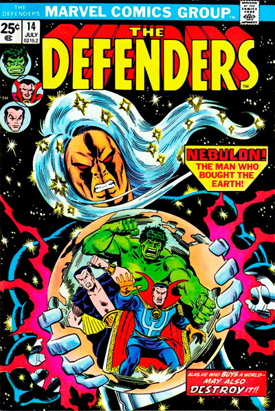 Defenders, The (1972 series) #14 cover