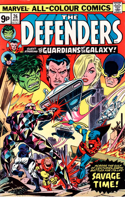 Defenders, The (1972 series) #26 cover