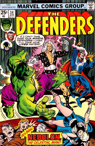 Defenders, The (1972 series) #34 cover