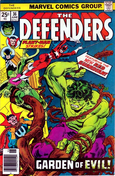 Defenders, The (1972 series) #36 cover