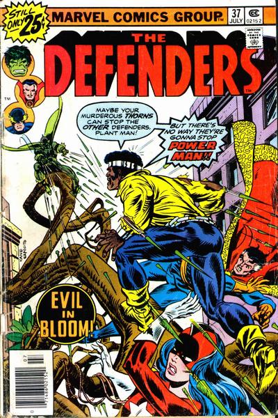 Defenders, The (1972 series) #37 cover