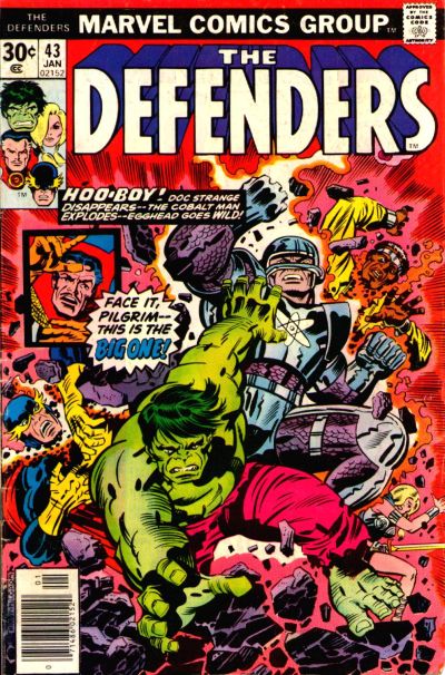 Defenders, The (1972 series) #43 cover