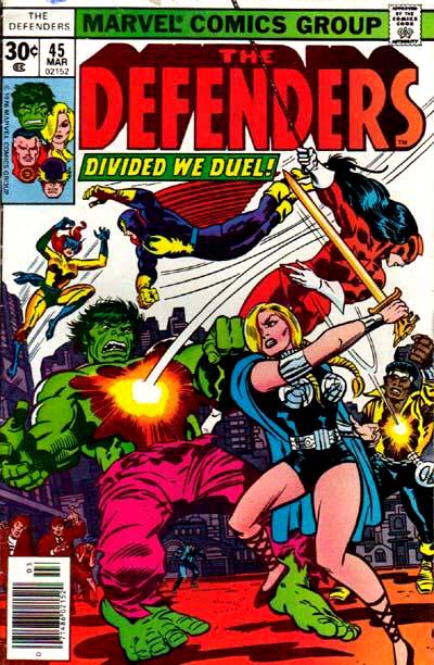 Defenders, The (1972 series) #45 cover
