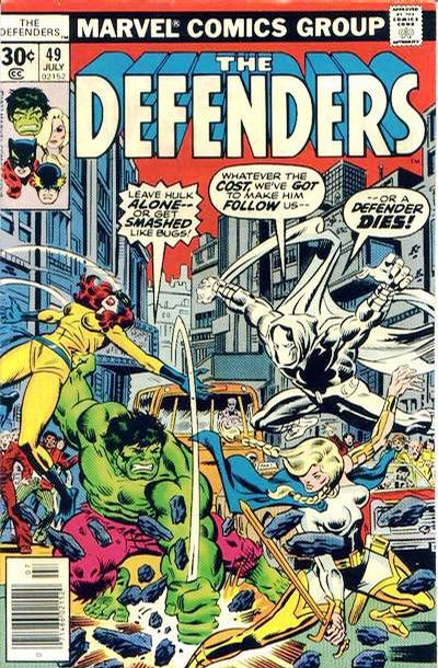 Defenders, The (1972 series) #49 cover