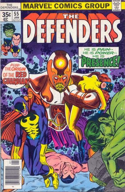 Defenders, The (1972 series) #55 cover