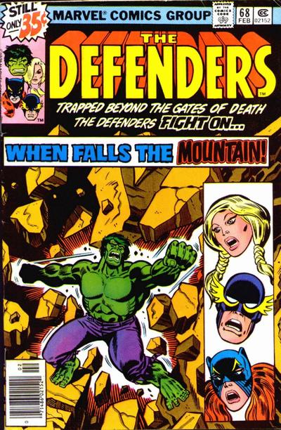 Defenders, The (1972 series) #68 cover