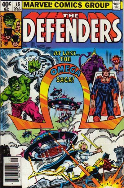 Defenders, The (1972 series) #76 cover
