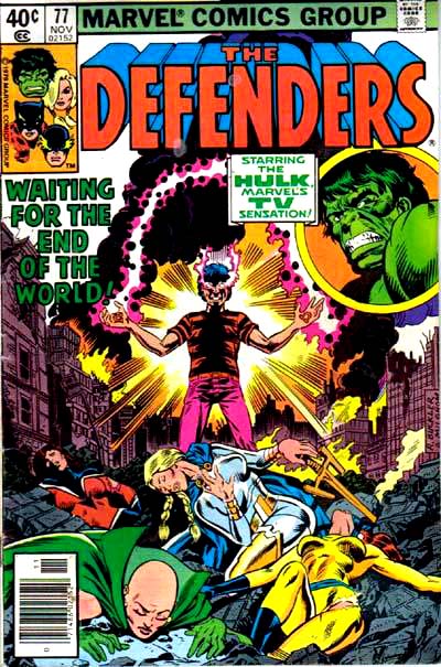 Defenders, The (1972 series) #77 cover
