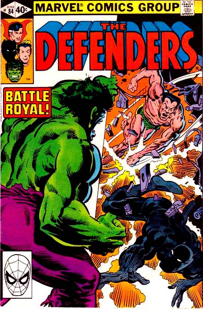 Defenders, The (1972 series) #84 cover