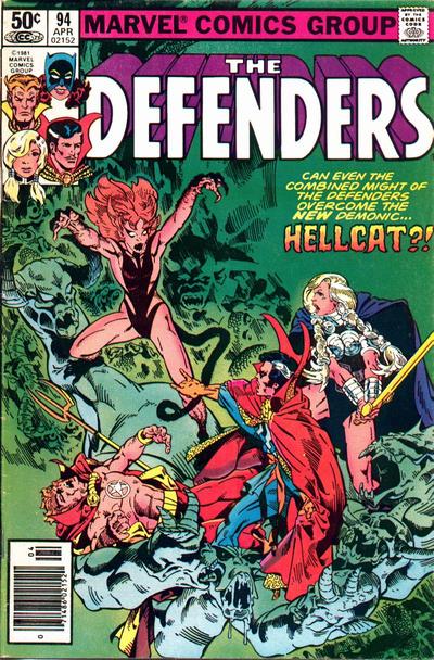 Defenders, The (1972 series) #94 cover