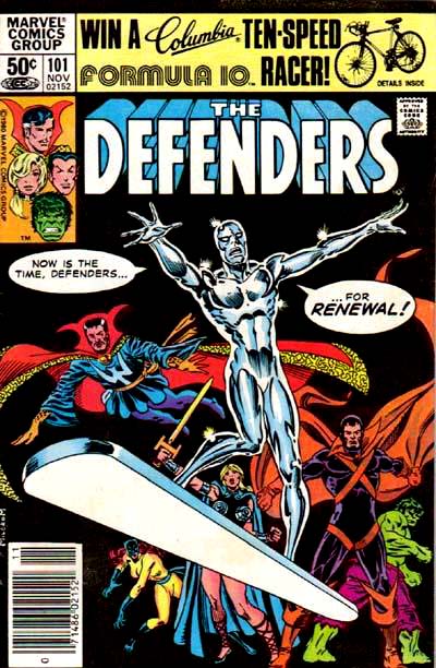 Defenders, The (1972 series) #101 cover