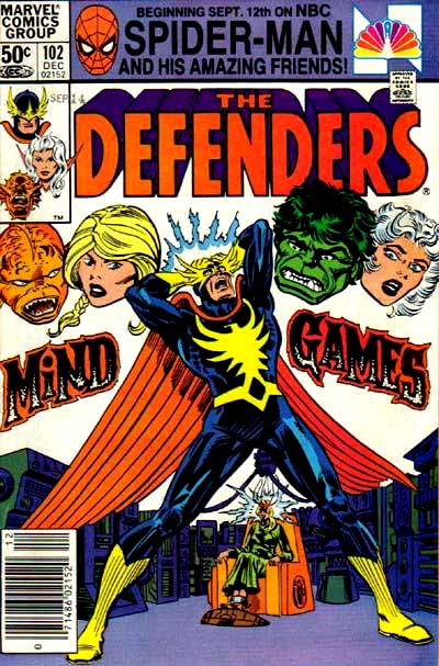 Defenders, The (1972 series) #102 cover