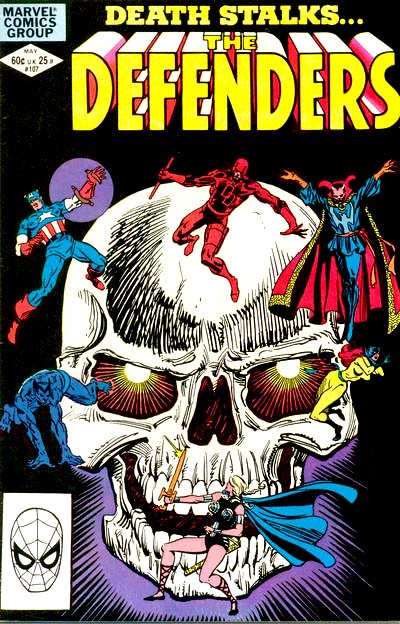 Defenders, The (1972 series) #107 cover