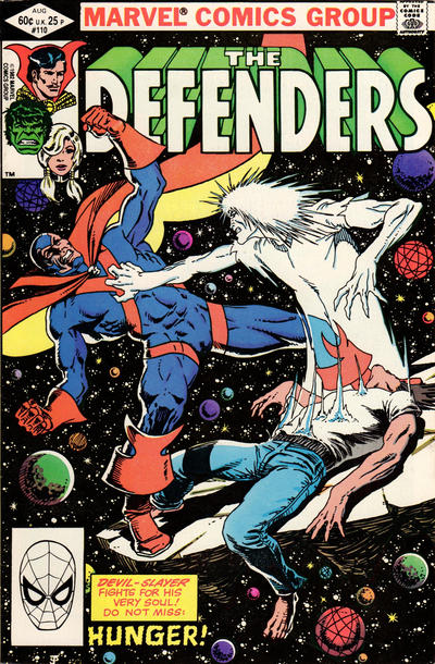 Defenders, The (1972 series) #110 cover