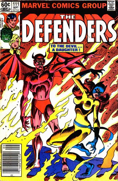 Defenders, The (1972 series) #111 cover