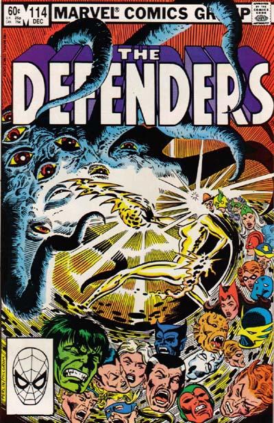 Defenders, The (1972 series) #114 cover