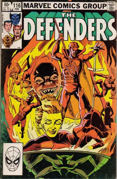 Defenders, The (1972 series) #116 cover