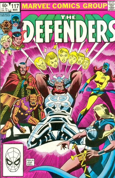 Defenders, The (1972 series) #117 cover