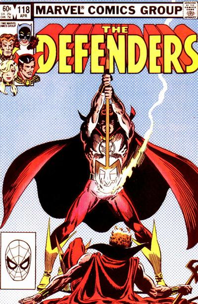 Defenders, The (1972 series) #118 cover