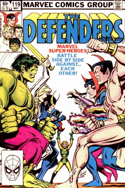 Defenders, The (1972 series) #119 cover