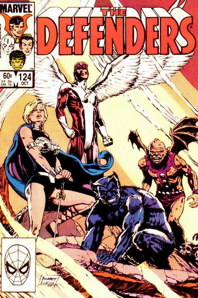 Defenders, The (1972 series) #124 cover