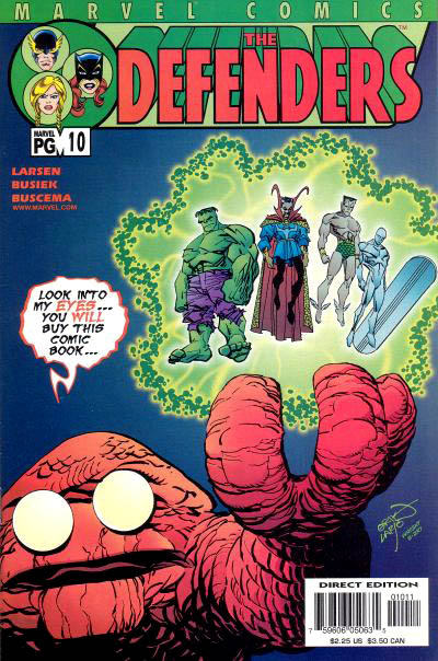Defenders, The (2001 series) #10 cover