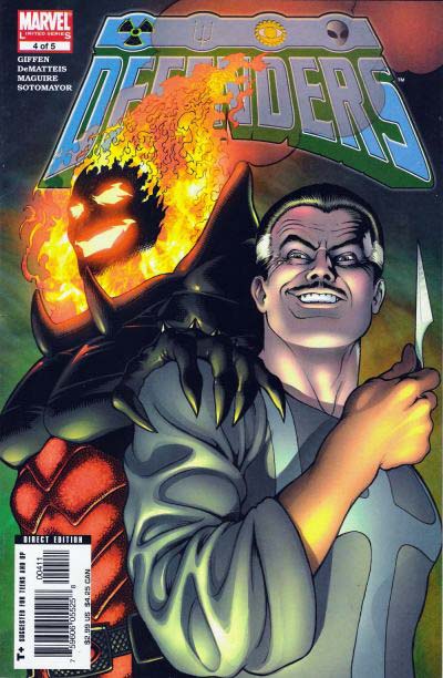 Defenders, The (2005 series) #4 cover