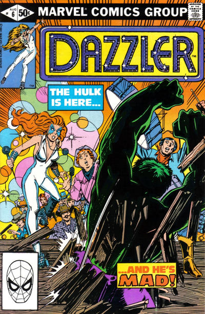 Dazzler (1981 series) #6 cover