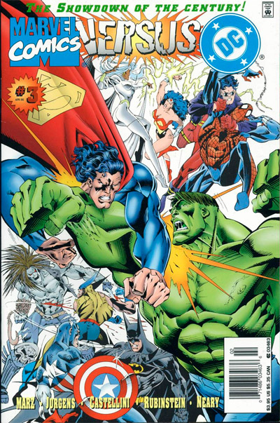 DC Vs Marvel #3 cover