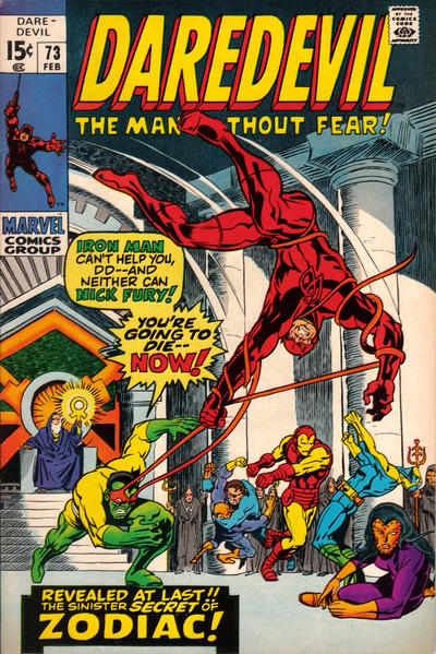 Daredevil (1964 series) #73 cover